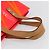 LOUIS VUITTON Monogram Vernis Fluo Reade PM Borsa a Mano Rossa M91903 LV Auth mr1578 Rosso Arancione - vista 7