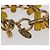 LOEWE Charm Leather metal 2 Set Beige Gold Auth bs31490 - view 11