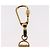 LOEWE Charm Leather metal 2 Set Beige Gold Auth bs31490 - view 5