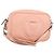 VALENTINO Borsa a Spalla in Pelle Rosa Argento Auth ka575