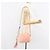 VALENTINO Borsa a Spalla in Pelle Rosa Argento Auth ka575 - vista 22