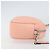 VALENTINO Borsa a Spalla in Pelle Rosa Argento Auth ka575 - vista 3