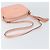 VALENTINO Borsa a Spalla in Pelle Rosa Argento Auth ka575 - vista 7