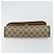 GUCCI GG Supreme Web Sherry Line Clutch Bag PVC Rosso Beige Auth 154661 - vista 6