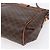 Céline Borsa a Spalla in Tela Macadam CELINE in Pelle PVC Marrone Oro Auth 154711 D'oro - vista 15