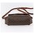 Céline Borsa a Spalla in Tela Macadam CELINE in Pelle PVC Marrone Oro Auth 154711 D'oro - vista 5