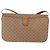 Gucci Borsa a Spalla Micro GG Supreme PVC Beige Oro 004 106 0024 Auth BA8625 D'oro - vista 3