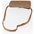 Gucci Borsa a Spalla Micro GG Supreme PVC Beige Oro 004 106 0024 Auth BA8625 D'oro - vista 7
