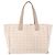 CHANEL Nuova Borsa da Viaggio in Nylon Rosa Oro CC Auth BA8665 D'oro - vista 2