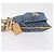 LOUIS VUITTON Borsa Tote Piatta Monogram in Denim Blu M95018 LV Auth BA8994SAV - vista 4