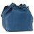 Noe LOUIS VUITTON Borsa a Spalla Petit Noé Epi Blu M44105 Auth LV yk20000
