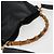 Borsa a mano in pelle GUCCI Bamboo 2 in 1 Nero Oro 001 1633 Auth 156256 - vista 7
