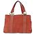 Borsa a mano in pelle Gucci Bamboo rossa argento 232947 Auth ka796 Rosso - vista 2