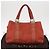 Borsa a mano in pelle Gucci Bamboo rossa argento 232947 Auth ka796 Rosso - vista 25