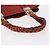 Borsa a mano in pelle Gucci Bamboo rossa argento 232947 Auth ka796 Rosso - vista 7