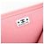 CHANEL Cartera Bifold Matelassé de Piel de Cordero Rosa Plata CC Auth BA8708V - vista 22