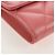 CHANEL Cartera Bifold Matelassé de Piel de Cordero Rosa Plata CC Auth BA8708V - vista 8