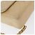 CHANEL Matelassé Rucksack aus Lammleder Beige Gold CC Auth 146557V Golden - Ansicht 10
