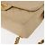 CHANEL Matelassé Rucksack aus Lammleder Beige Gold CC Auth 146557V Golden - Ansicht 11
