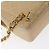 CHANEL Matelassé Rucksack aus Lammleder Beige Gold CC Auth 146557V Golden - Ansicht 12