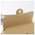 CHANEL Matelassé Rucksack aus Lammleder Beige Gold CC Auth 146557V Golden - Ansicht 17