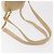CHANEL Matelassé Rucksack aus Lammleder Beige Gold CC Auth 146557V Golden - Ansicht 7