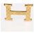 Hermès HERMES Constance Gürtel Gürtel Leder 42,9"""""""" Schwarz Gold Auth am7024AM Golden - Ansicht 11