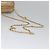 LOUIS VUITTON Microvanity Laminato Monogramma Oro M22920 LV Auth EC760SM D'oro - vista 8