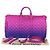 LOUIS VUITTON Keepall Bandouliere 50 in Taurillon Illusion M59713 Auth yk19483SM Rosa - vista 12