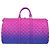 LOUIS VUITTON Keepall Bandouliere 50 in Taurillon Illusion M59713 Auth yk19483SM Rosa - vista 2