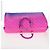 LOUIS VUITTON Keepall Bandouliere 50 in Taurillon Illusion M59713 Auth yk19483SM Rosa - vista 6