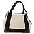 BALENCIAGA Handtasche aus Canvas Beige Schwarz Auth ka561 - Ansicht 2