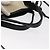 BALENCIAGA Handtasche aus Canvas Beige Schwarz Auth ka561 - Ansicht 7
