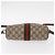 Gucci Borsa GG Supreme Web Sherry Line PVC Beige Oro 32 02 004 Auth 151575 D'oro - vista 5