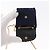 CHANEL Mini Matelassé Borsa a Catena Cotone Blu Navy Oro CC Auth bs31449 D'oro - vista 10