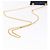 CHANEL Mini Matelassé Borsa a Catena Cotone Blu Navy Oro CC Auth bs31449 D'oro - vista 7