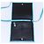 Céline Borsa a Spalla in Pelle Blu Argento Auth 154900 - vista 10