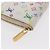 PORTA MONETE Zippy Multicles 4 di LOUIS VUITTON 2 Set Bianco Auth am9908 - vista 7