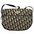 Borsa a Spalla in Tela Trotter Christian Dior Blu Navy Oro Auth 156002 D'oro - vista 13