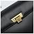 Bolsa de Ombro Christian Dior em Couro Preto Dourado Auth 155073 - vista 17