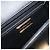 Bolsa de Ombro Christian Dior em Couro Preto Dourado Auth 155073 - vista 18