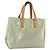 LOUIS VUITTON Monogram Vernis Reade PM Borsa a Mano Grigia M91145 LV Auth 154835 Grigio
