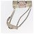 Borsa a Spalla in Pelle Matelassé Miu Miu con Catena Champagne Oro Argento Auth bs31411 D'oro - vista 7