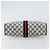 Bolsa de Ombro Gucci GG Supreme Sherry Line PVC Vermelho Marinho 41 004 4464 Auth 155232 Azul marinho - vista 5