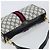 Bolsa de Ombro Gucci GG Supreme Sherry Line PVC Vermelho Marinho 41 004 4464 Auth 155232 Azul marinho - vista 6