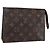 LOUIS VUITTON Poche Toilette Monogram 19 Pouch M47544 LV Auth mr1582 Monogramma