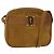 Borsa a Spalla Vala in Pelle Scamosciata Marrone Oro Auth BA6379 di Salvatore Ferragamo