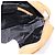 Borsa a Spalla Vala in Pelle Scamosciata Marrone Oro Auth BA6379 di Salvatore Ferragamo - vista 17