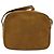 Borsa a Spalla Vala in Pelle Scamosciata Marrone Oro Auth BA6379 di Salvatore Ferragamo - vista 2