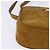 Borsa a Spalla Vala in Pelle Scamosciata Marrone Oro Auth BA6379 di Salvatore Ferragamo - vista 9